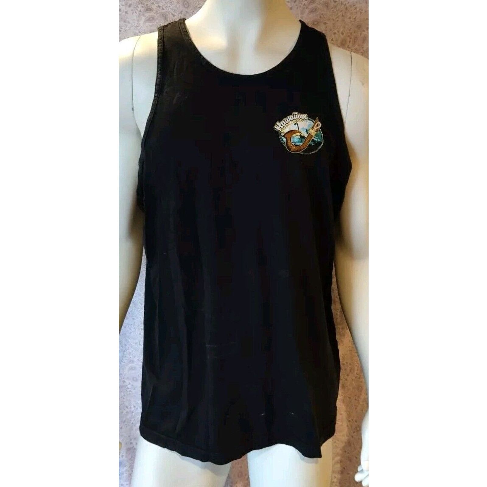 Other Pre-owned Hawaiian Fishing Company Tank Top Black Mens Large Size US L / EU 52-54 / 3 - 2 Thumbnail