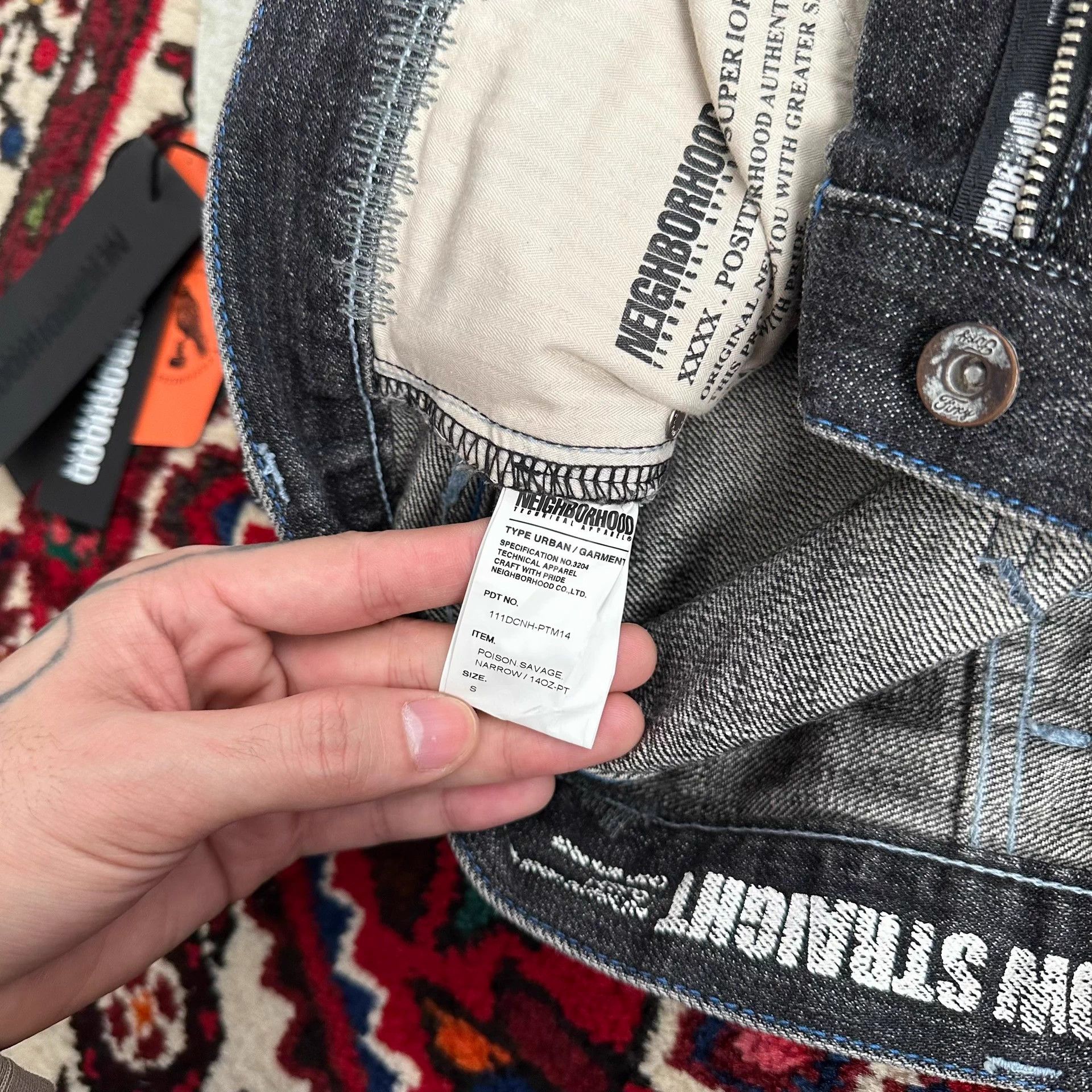 Neighborhood Neighborhood 1 new narrow S jeans Size US 29 - 8 Thumbnail