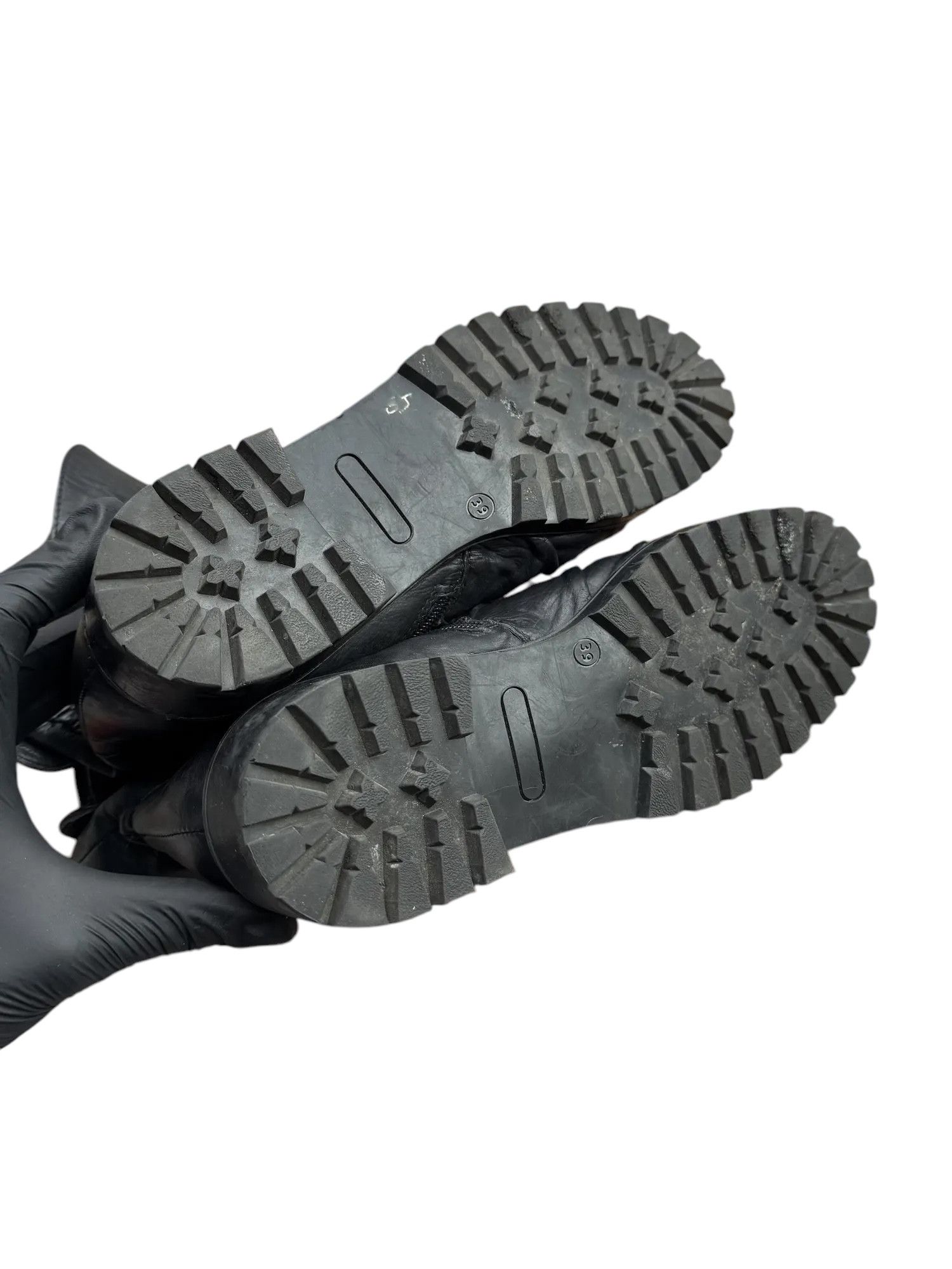 Other Y2K Leather Boots(V333) Size US 9 / IT 39 - 5 Thumbnail