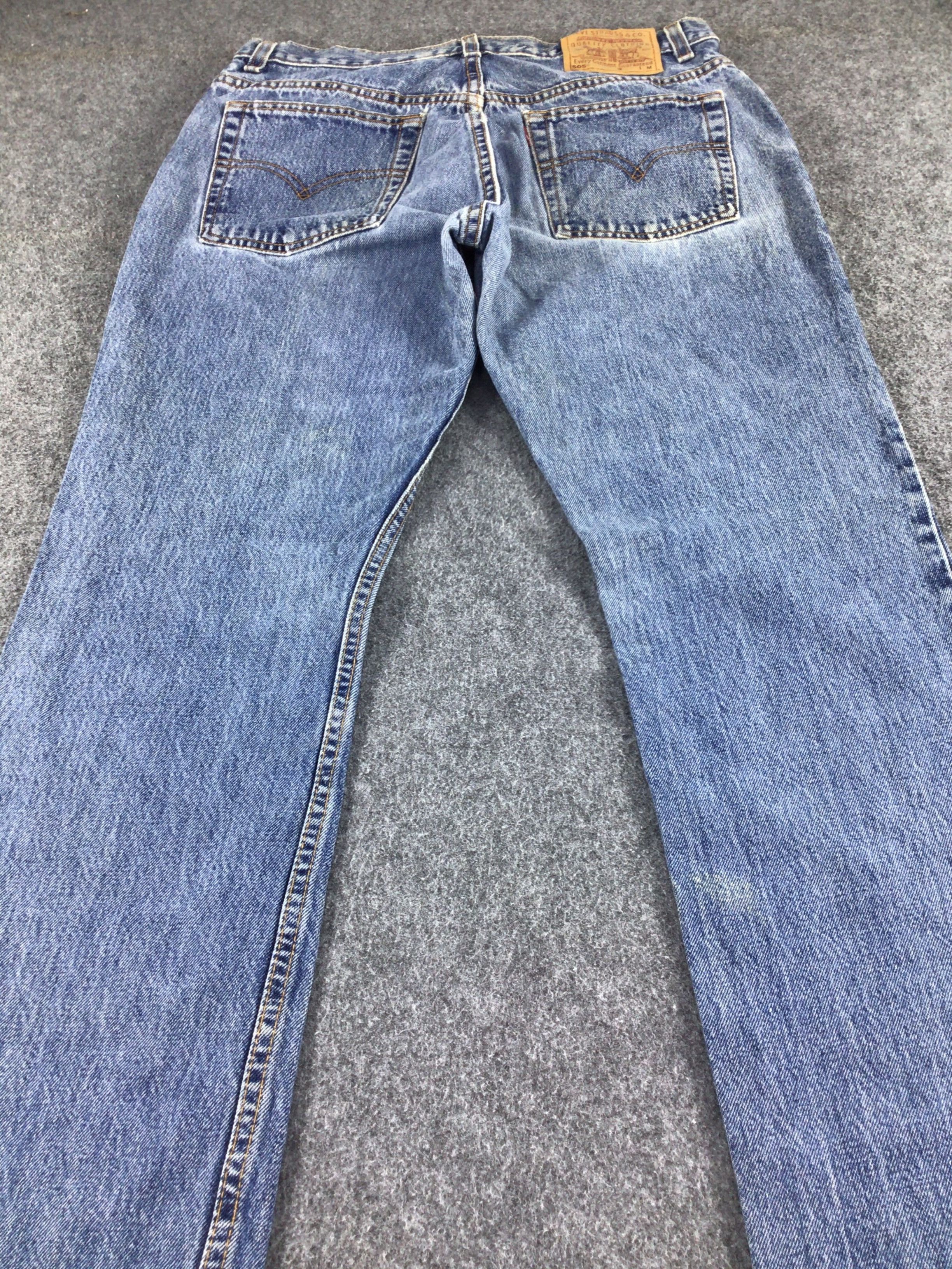 Levi's Vintage Levis 505 Jeans-J612 Size US 32 / EU 48 - 4 Thumbnail