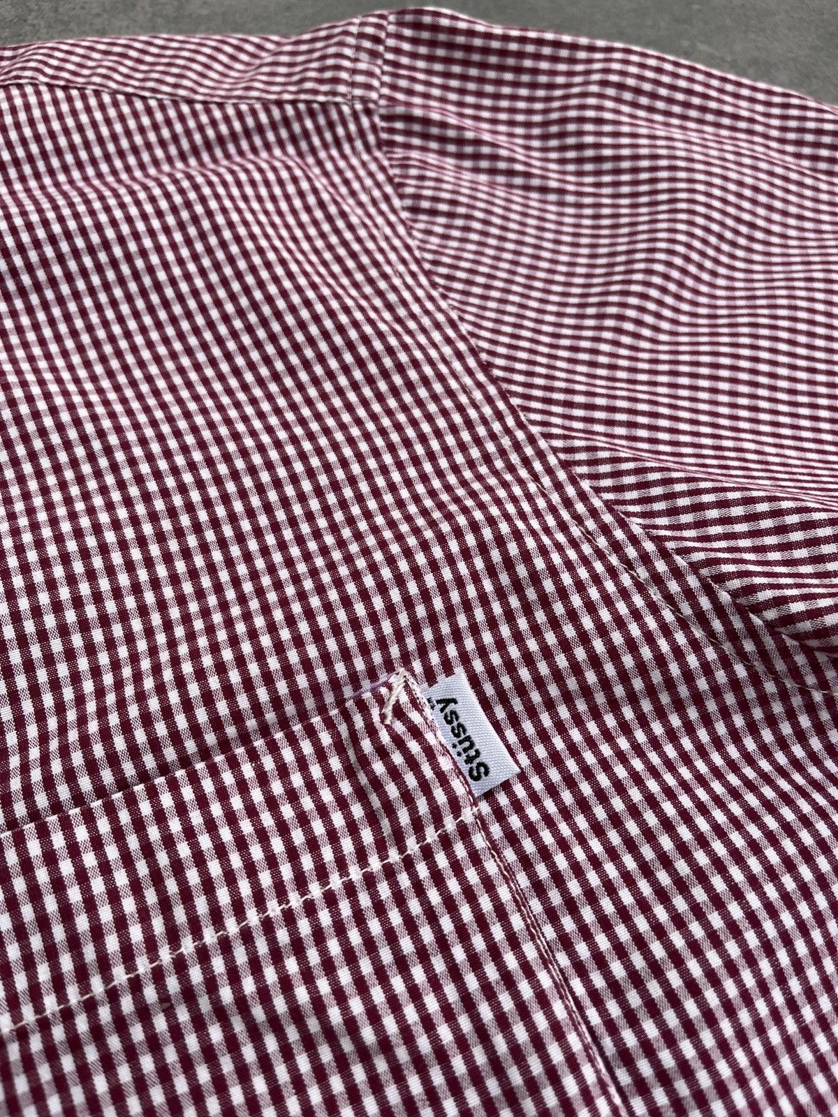 Japanese Brand × Stussy 🔥❤️OLD STUSSY Vintage Buttoned Checkered Shirt Size US M / EU 48-50 / 2 - 16 Thumbnail