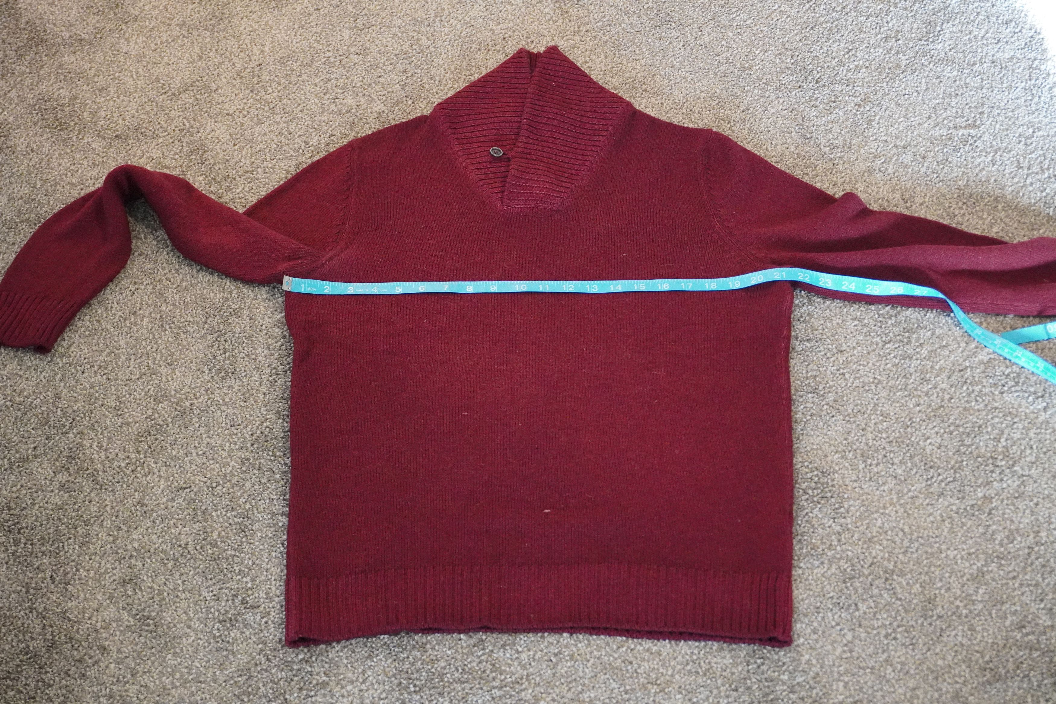Gran Sasso GRAN SASSO SHAWL COLLAR SWEATER Size US L / EU 52-54 / 3 - 4 Thumbnail