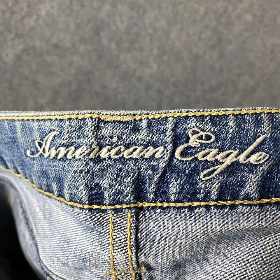 American Eagle Outfitters American Eagle Jeans Women's Size 0 Boy Fit Denim Adults Size 25" / US 0 / IT 36 - 8 Thumbnail
