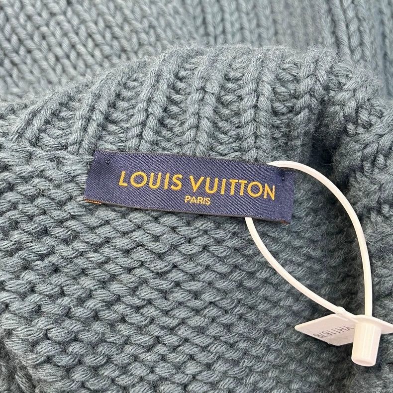 Louis Vuitton LOUIS VUITTON Knit Button Sweater Jacket-2506 Size S / US 4 / IT 40 - 3 Thumbnail