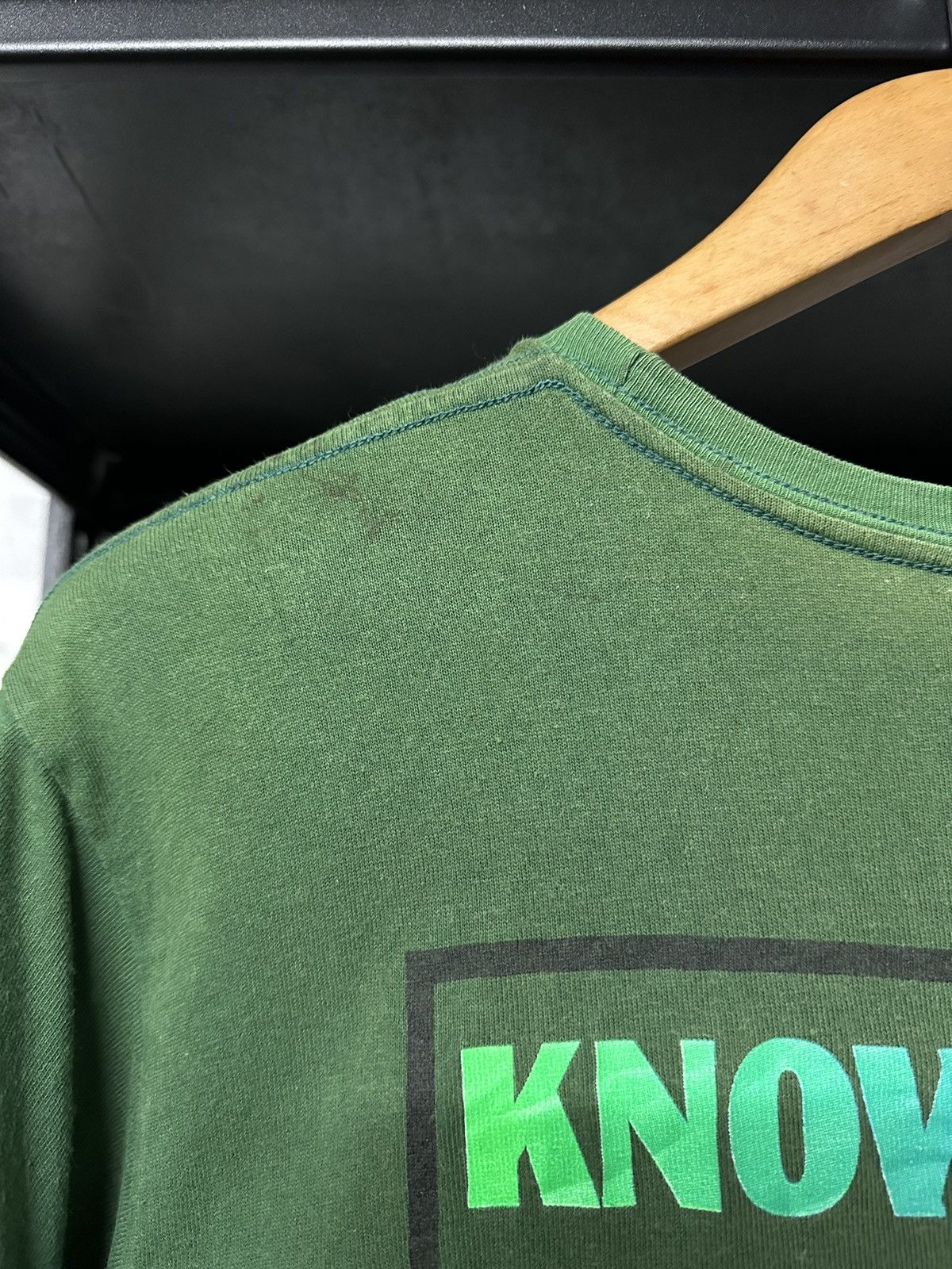 Stussy × Vintage Vintage Stussy Knowledge Power Sun Faded Tee Size US M / EU 48-50 / 2 - 4 Thumbnail