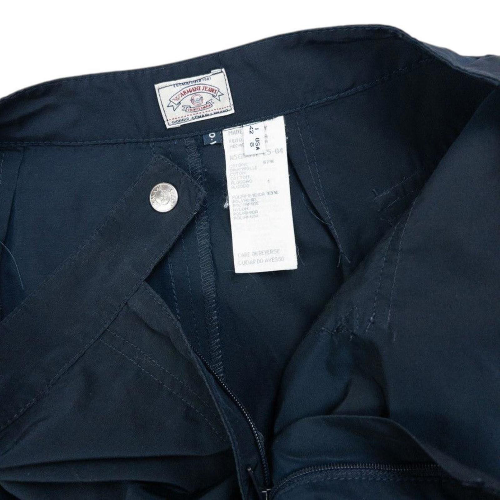 Other Vintage Armani Jeans Cargo Maxi Skirt Womens Size W28 Size 28" / US 6 / IT 42 - 5 Thumbnail