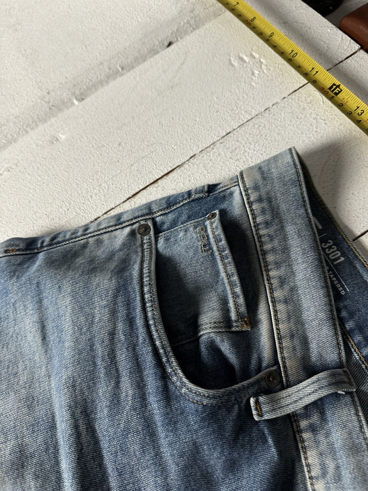 G-Star 🚨PUNK G STAR OPIUM 96 BLUE MENS JEANS Y2k BIKER Size US 36 / EU 52 - 7 Thumbnail