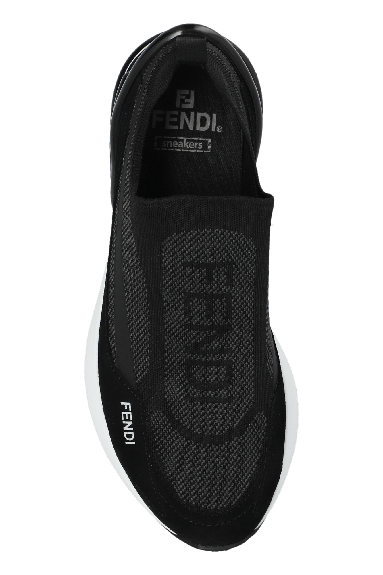 Fendi o1s1wg110225 Sport Shoes in Black Size US 7 / IT 37 - 4 Thumbnail