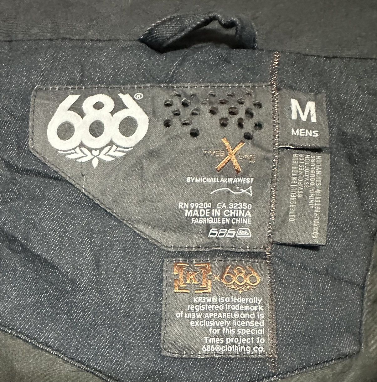 Japanese Brand Trashed Vintage 686 Jacket Zipper Ups Sun Faded Size US M / EU 48-50 / 2 - 10 Thumbnail