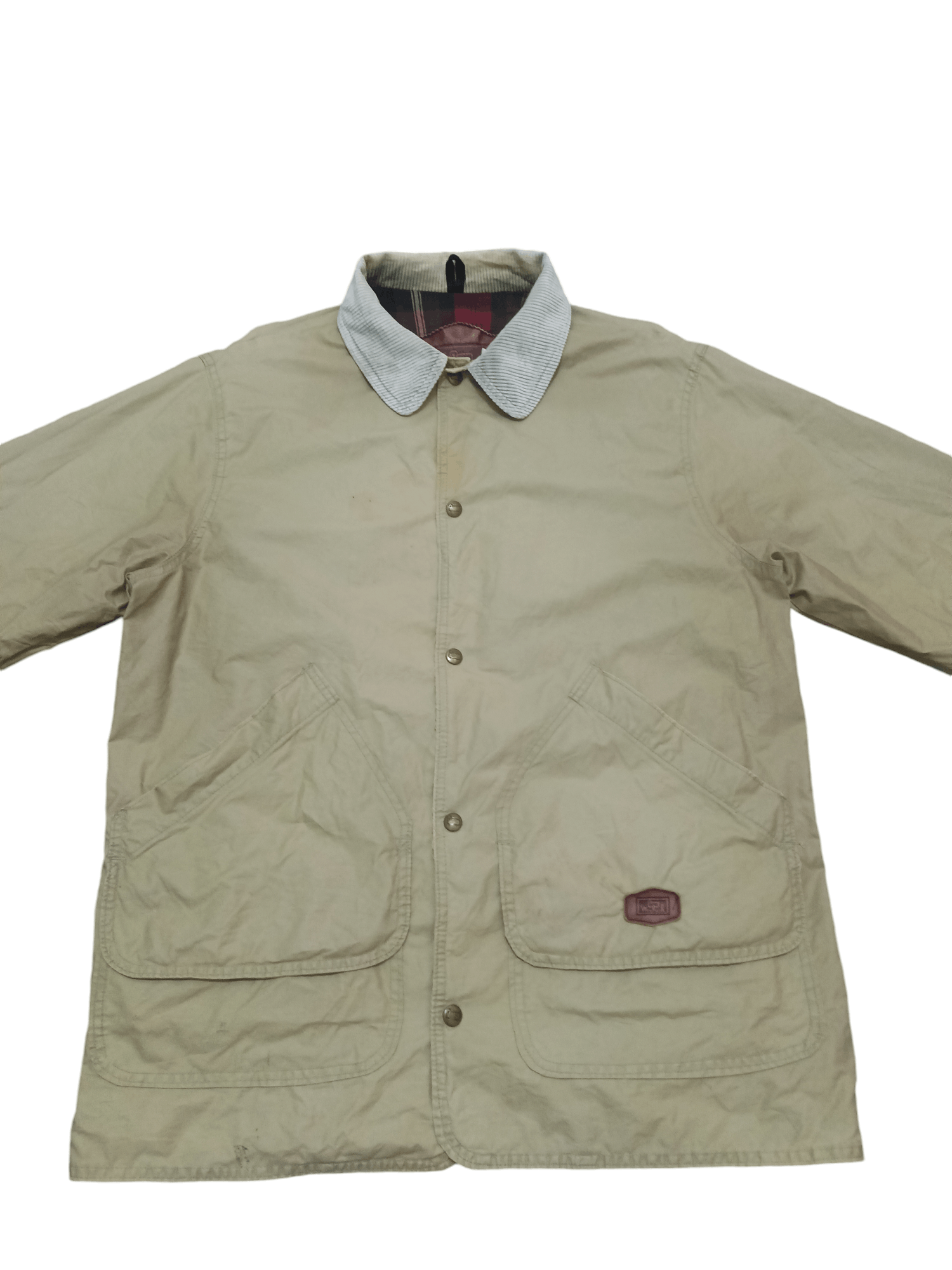 Woolrich Woolen Mills Distressed thrashed Woolrich BLANKET Lined Barn Coat Jacket Size US L / EU 52-54 / 3 - 2 Thumbnail