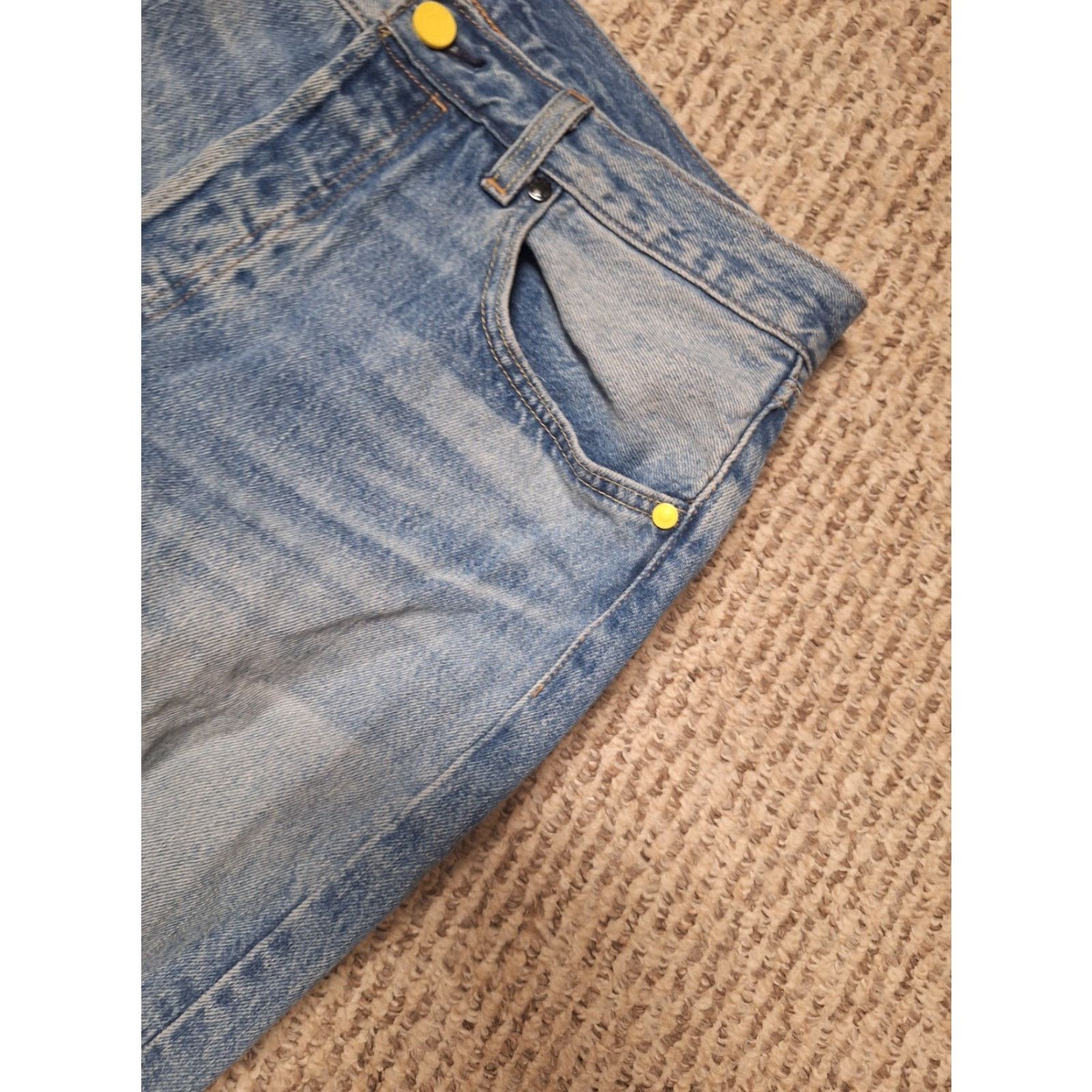 Levi's Levi's 501 Jeans Men Straight 32x32 Blue Regular Denim Button Retro 93 '93 501 Series Size US 32 / EU 48 - 3 Thumbnail