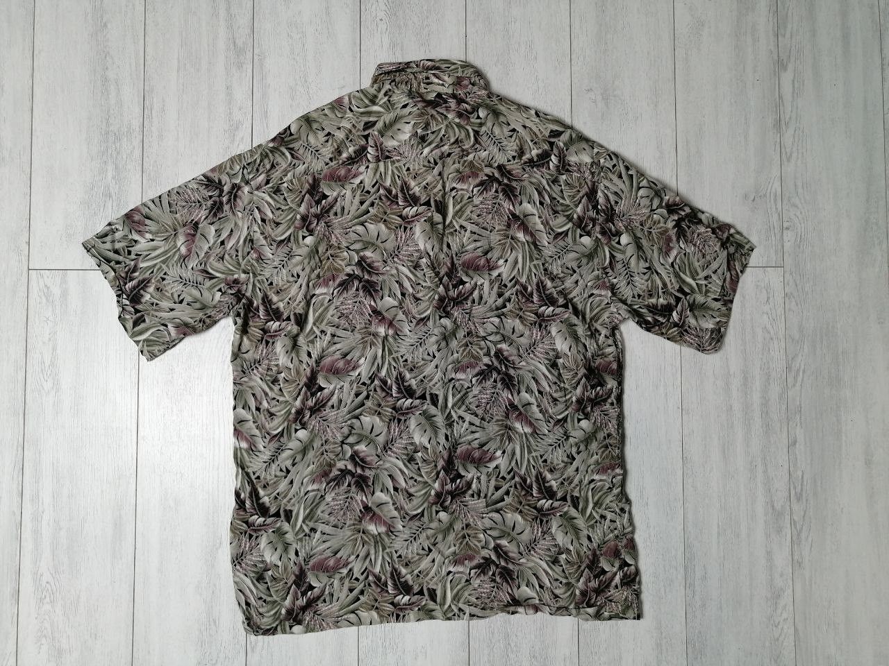 Pierre Cardin × Vintage Vintage 90s Pierre Cardin Palm Hawaiian Rayon Shirt Large Size US L / EU 52-54 / 3 - 3 Thumbnail