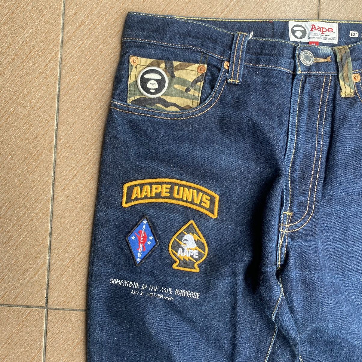 Aape AAPE DENIM Size US 33 - 3 Thumbnail