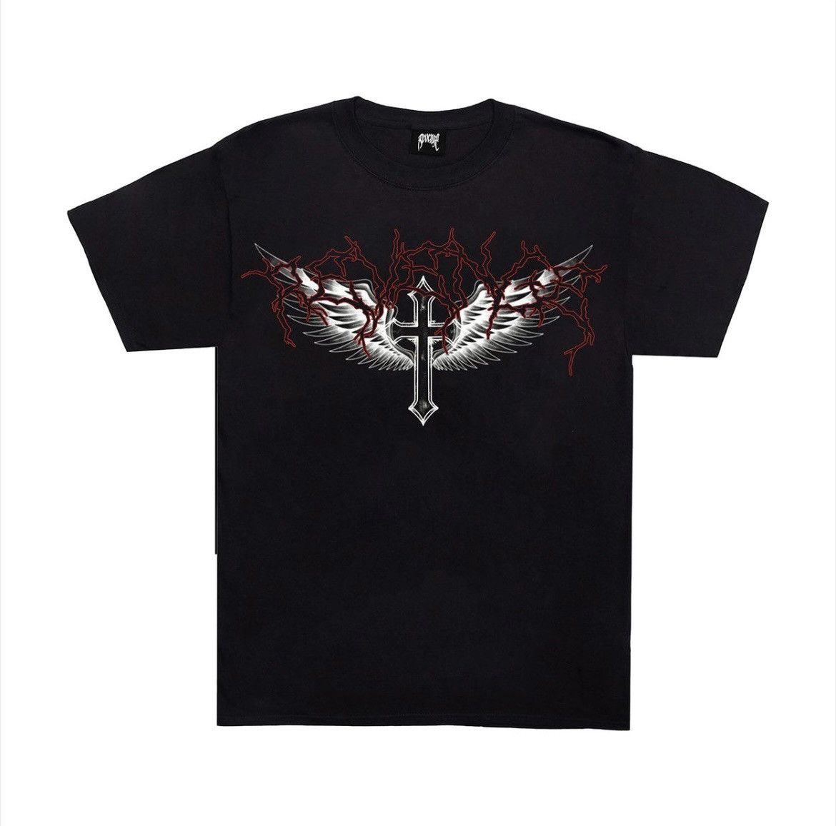 Revenge Revenge Lightning Reaper Black Tee Brand New Size US L / EU 52-54 / 3 - 1 Thumbnail