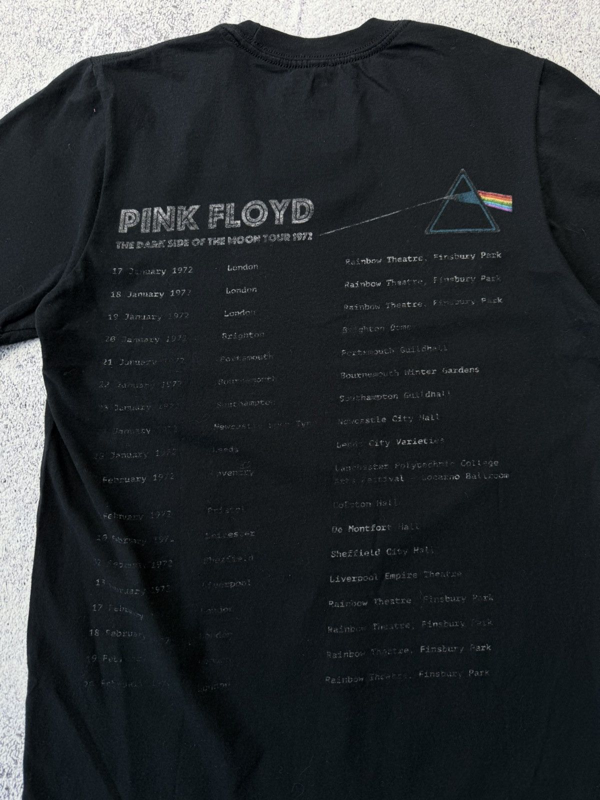 Band Tees Vintage Pink Floyd T-Shirts The Dark Side of the moon 1971s Size US S / EU 44-46 / 1 - 14 Thumbnail