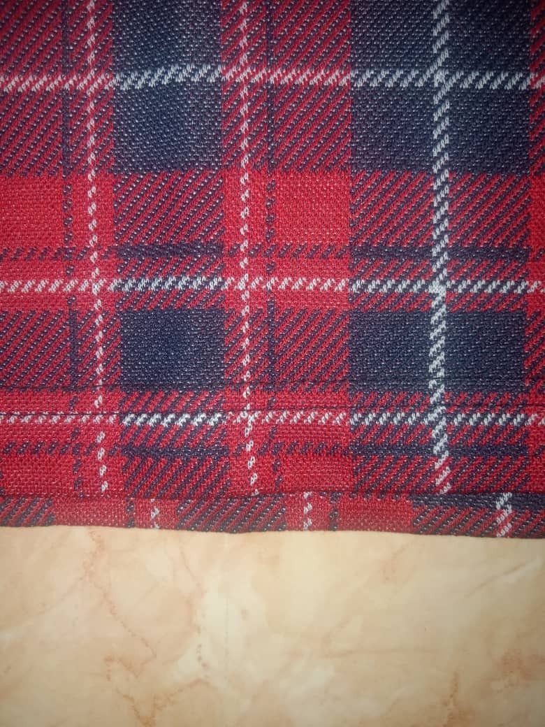 Vintage 🔥Vintage KFC Checkered Polo Tees work polo Size US L / EU 52-54 / 3 - 6 Thumbnail