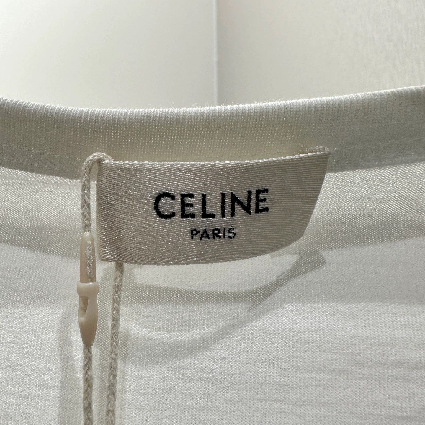 Celine Celine Triomphe colorblocked longsleeve M cotton Size M / US 6-8 / IT 42-44 - 3 Thumbnail