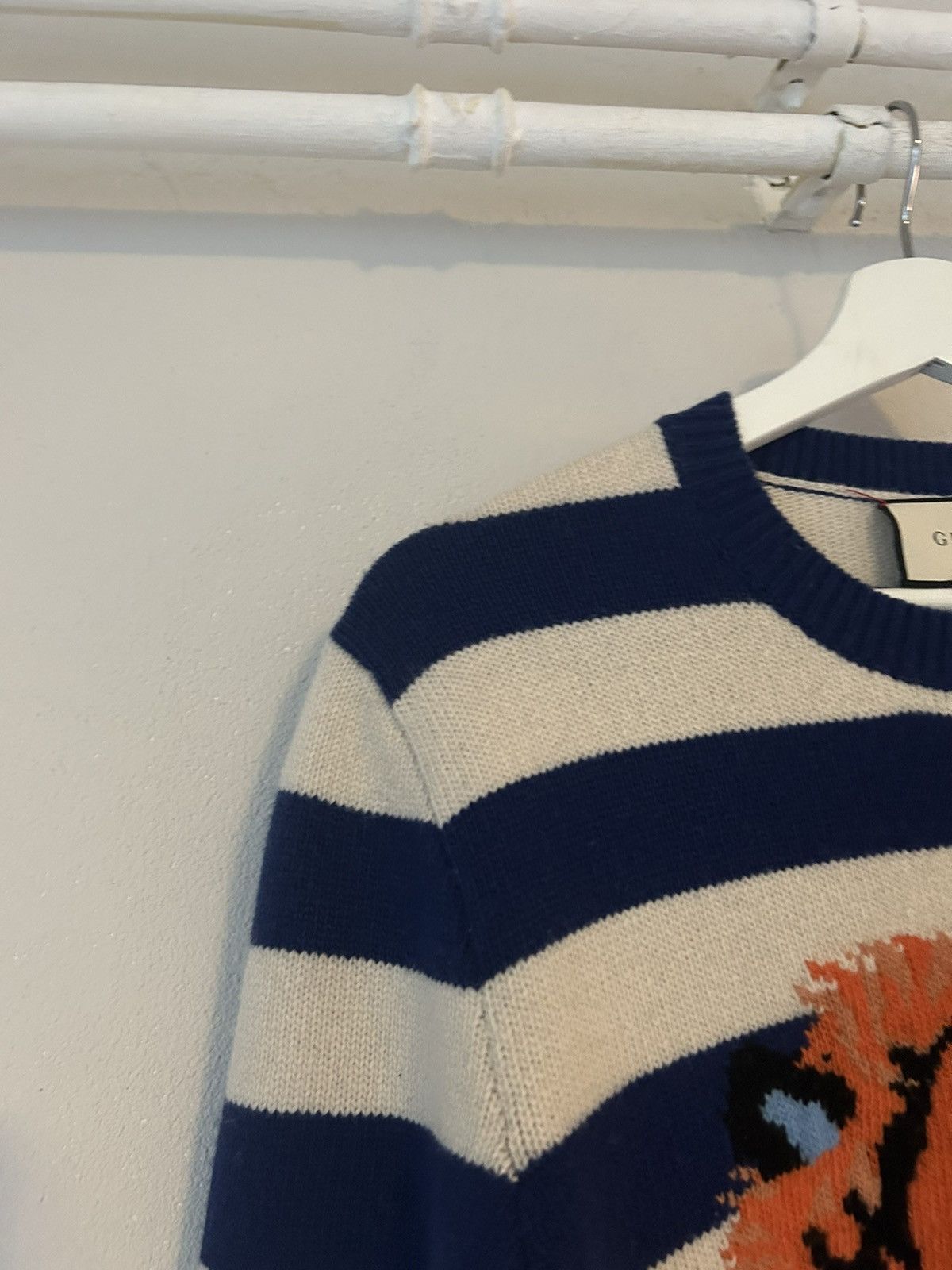 Gucci Tiger Intarsia Knit Sweater Size US M / EU 48-50 / 2 - 5 Thumbnail