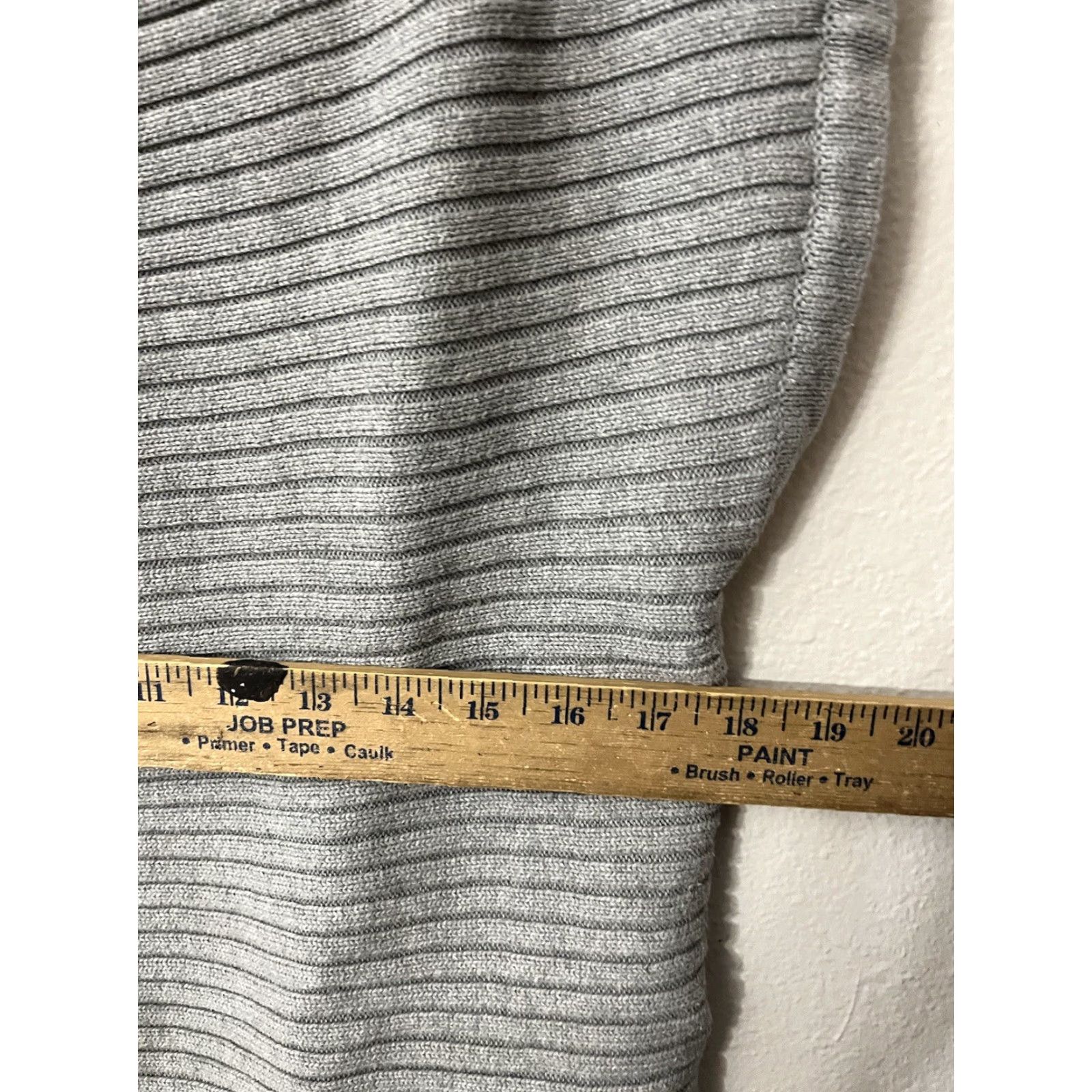 Calvin Klein Calvin Klein Shirt Women L Gray Tank Sleeveless Ribbed Logo Size L / US 10 / IT 46 - 4 Thumbnail