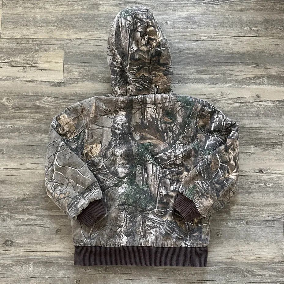 Carhartt Vintage Carhartt RealTree Camo Hooded Jacket Kids Size US M / EU 48-50 / 2 - 5 Thumbnail