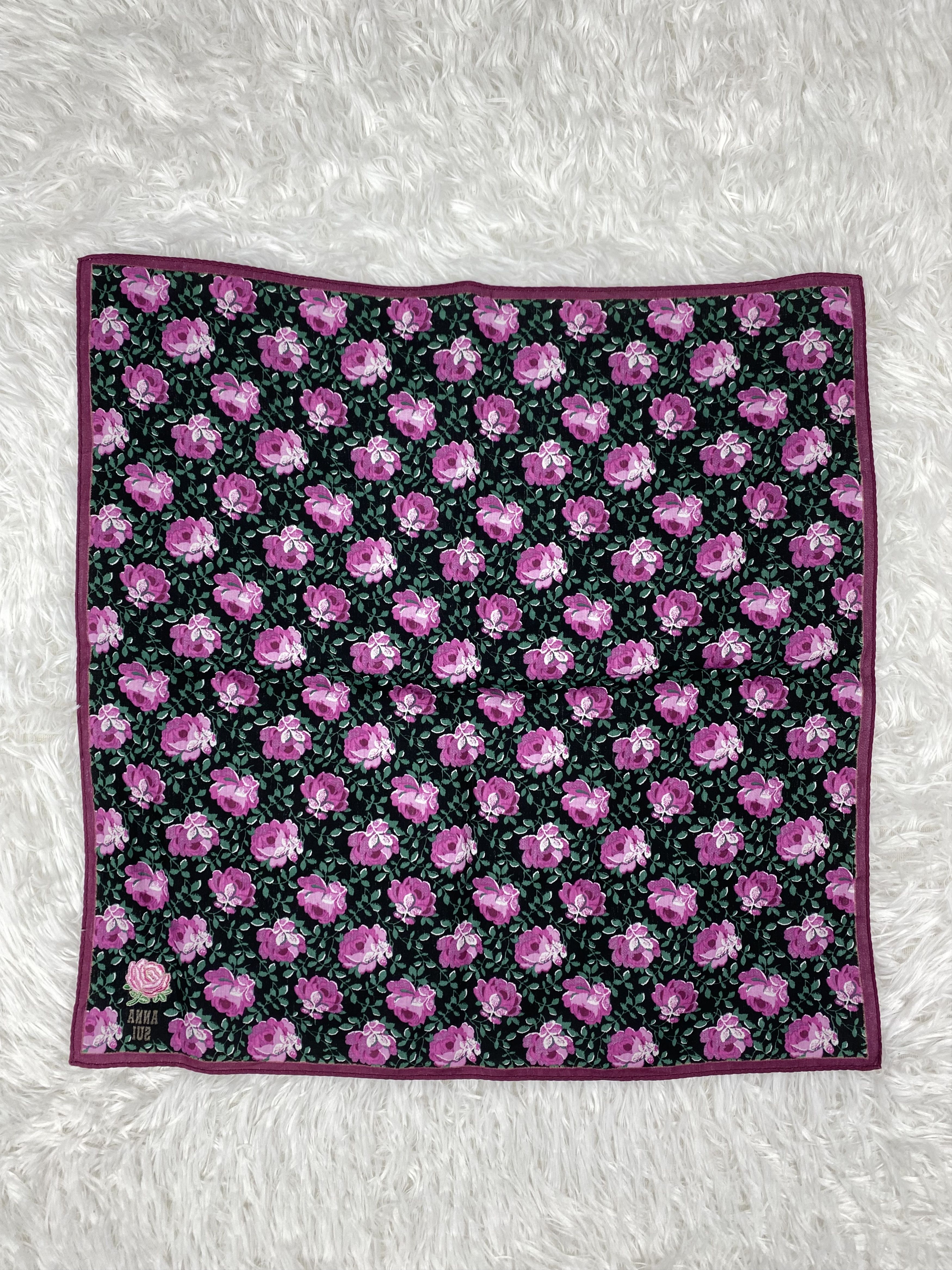 Designer × Vintage Vintage Anna Sui Handkerchief Neckerchief PH0802 Size ONE SIZE - 4 Thumbnail