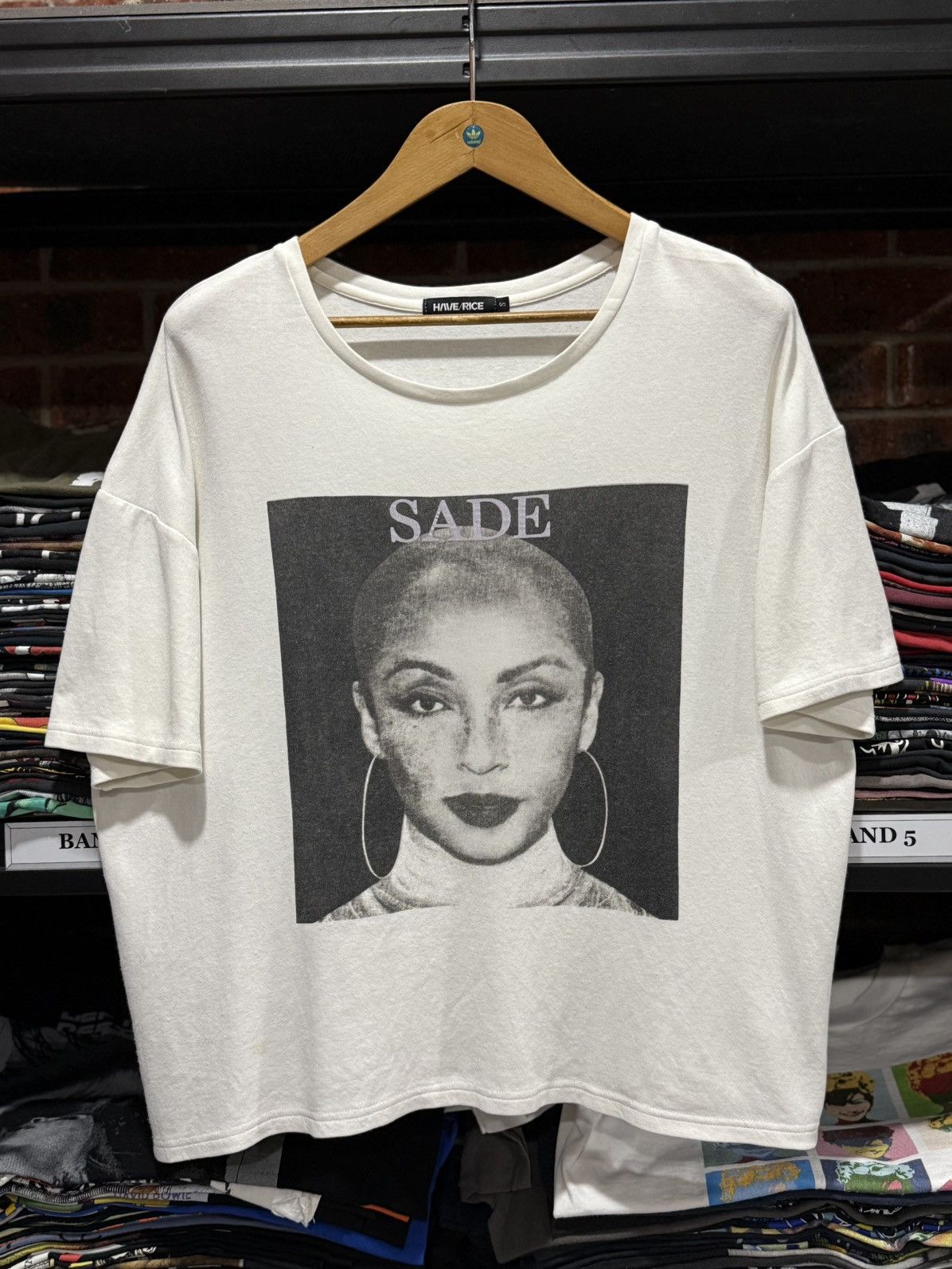 Sade by Have Rice Boxy Band Tee
