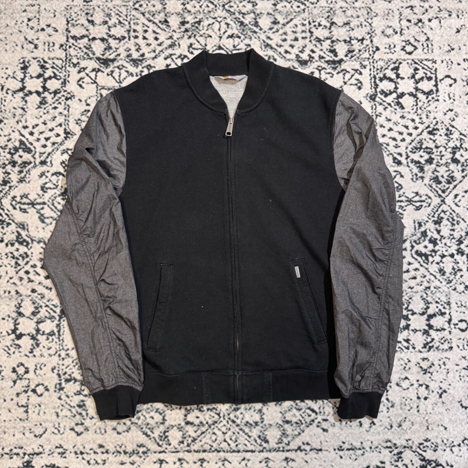 Carhartt Vintage Carhartt Unisex Black Cotton Bomber Jacket Size XL Size US XL / EU 56 / 4 - 1 Thumbnail