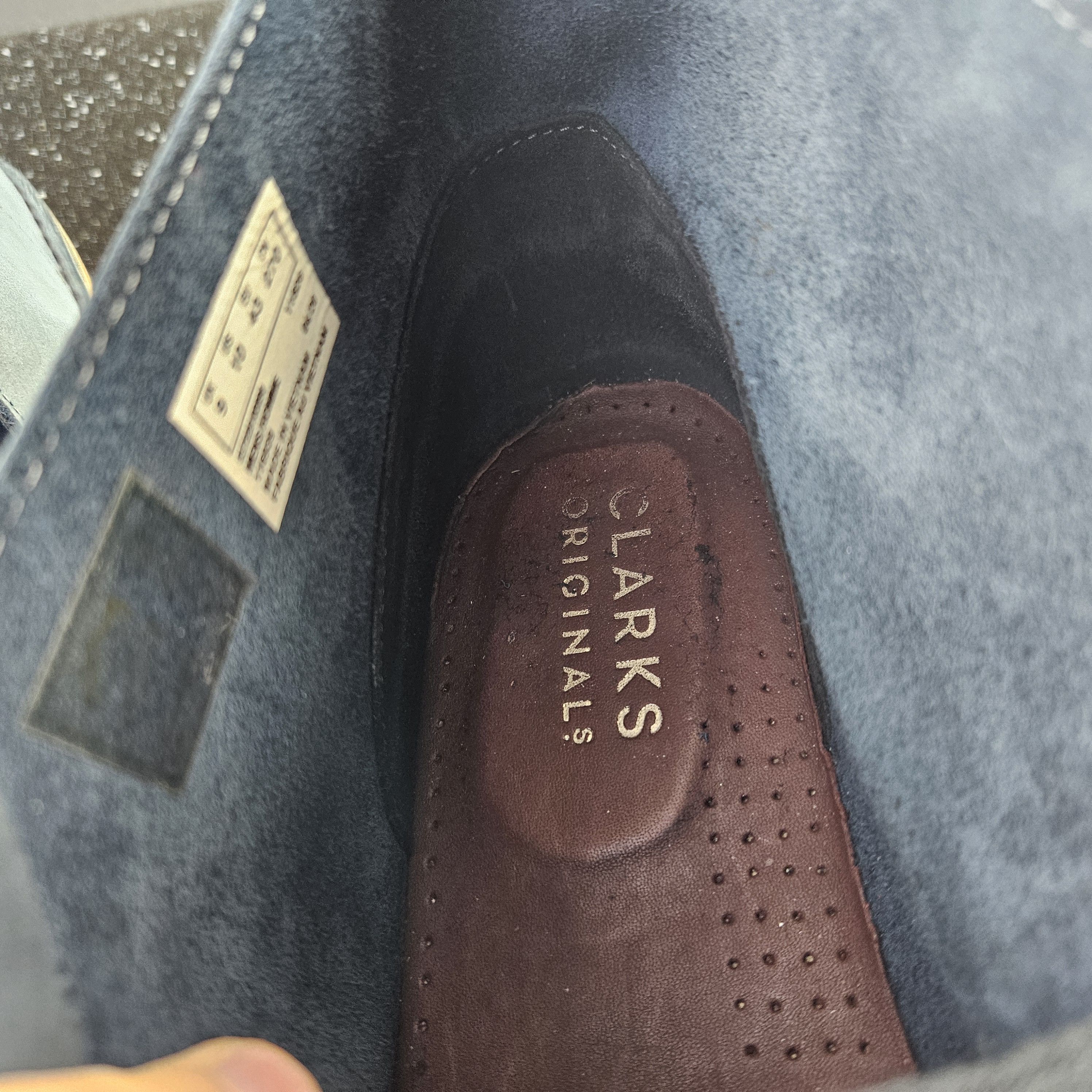 Clarks Clarks Originals 11826 Blue Leather Boots Size US 10 / EU 43 - 10 Thumbnail