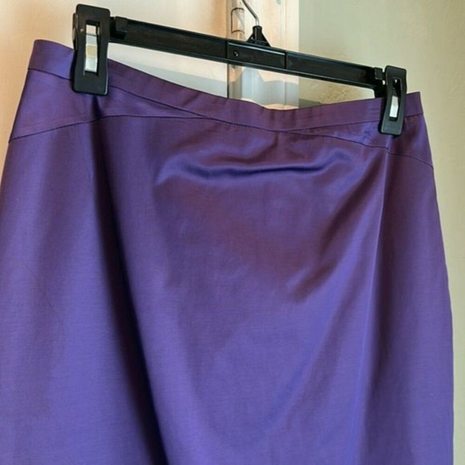 Etro Etro Purple satin skirt size 6 Size 28" / US 6 / IT 42 - 7 Thumbnail