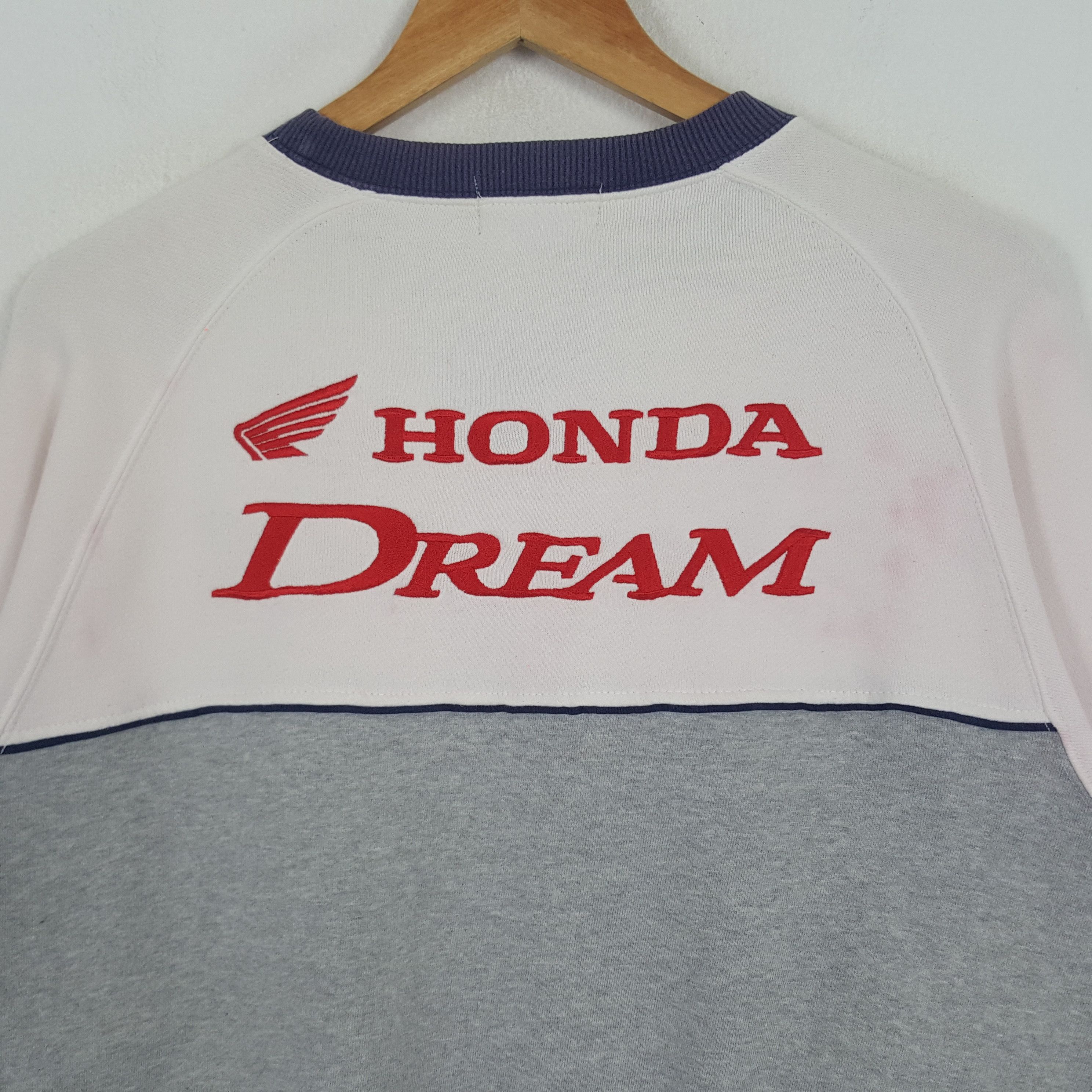 Honda × Vintage Vintage Honda Dream Japanese Motorsports Team Sweatshirt Size US M / EU 48-50 / 2 - 2 Thumbnail