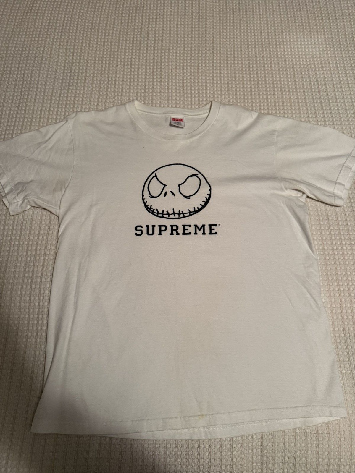 Supreme SUPREME 2023 Supreme Skeleton Tee 'White' Size US M / EU 48-50 / 2 - 1 Thumbnail
