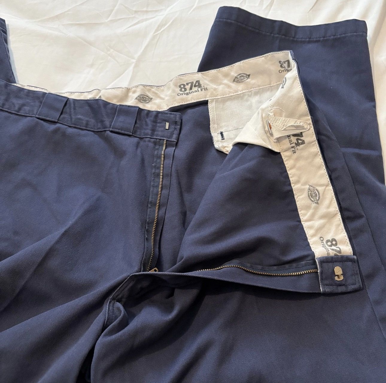 Dickies Dickies Original 874 Work Pant Wear Skate Men’s 50X30 - Blue Size US 44 / EU 60 - 4 Thumbnail