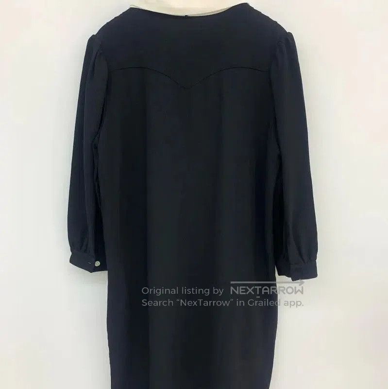 Miu Miu Miu Miu Black Long Sleeve Dress for Women . Size M / US 6-8 / IT 42-44 - 2 Thumbnail