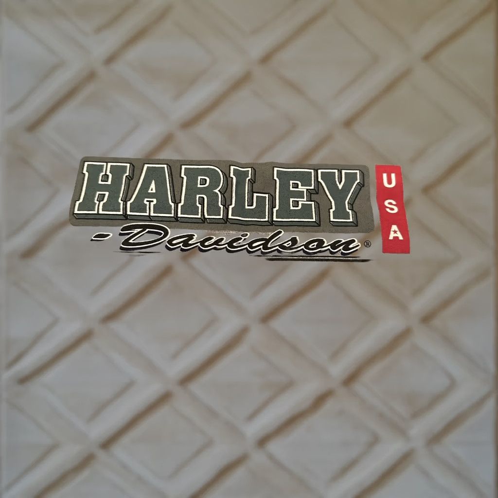 Harley Davidson VINTAGE Harley-Davidson T-Shirt 2XL Gray Mens Short Sleeve Made In USA 1998 Biker Cotton Shirt Size US XXL / EU 58 / 5 - 1 Thumbnail