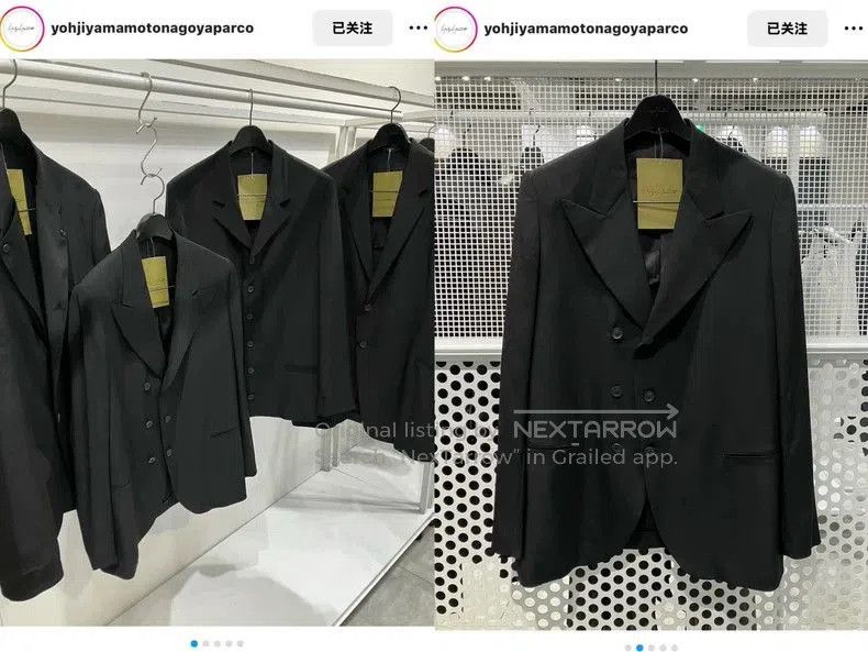 Yohji Yamamoto Double Breasted Acetate Coat by Yohji Yamamoto. Size US M / EU 48-50 / 2 - 3 Thumbnail