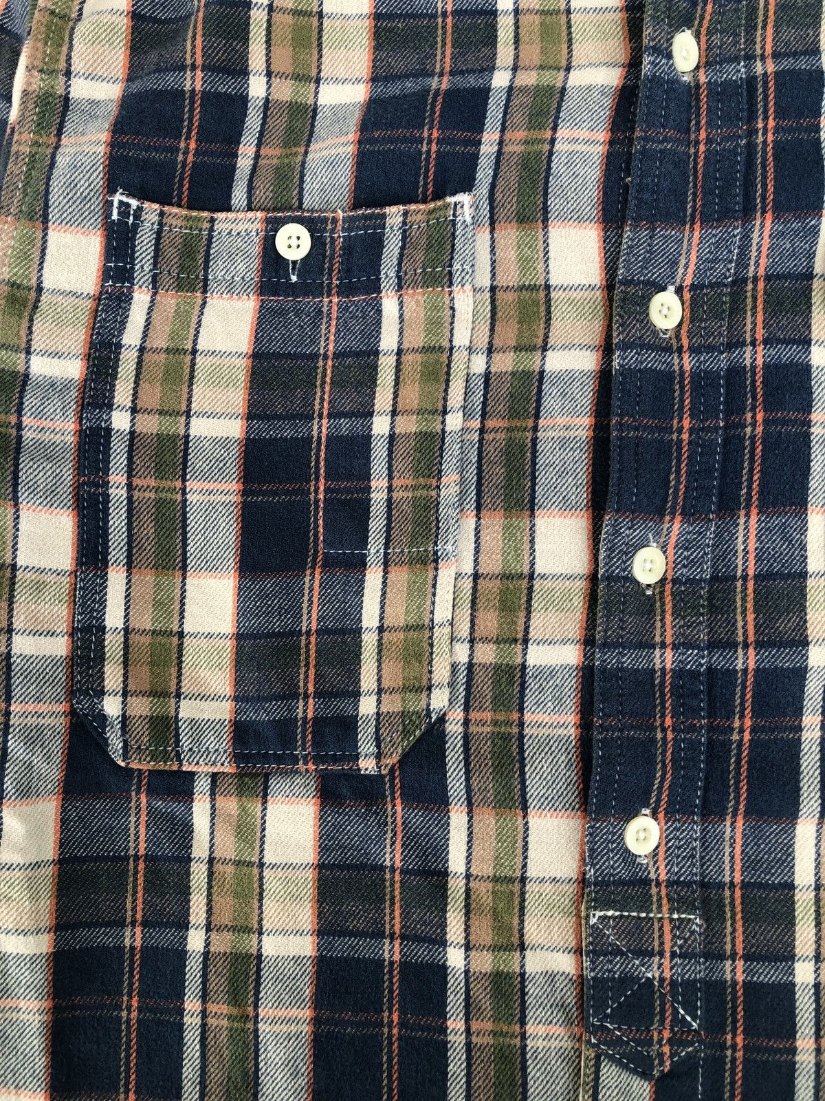Beams Japan Vintage Classic Beams Hearts Flannel Shirt Plaid Button Up Size US M / EU 48-50 / 2 - 6 Thumbnail