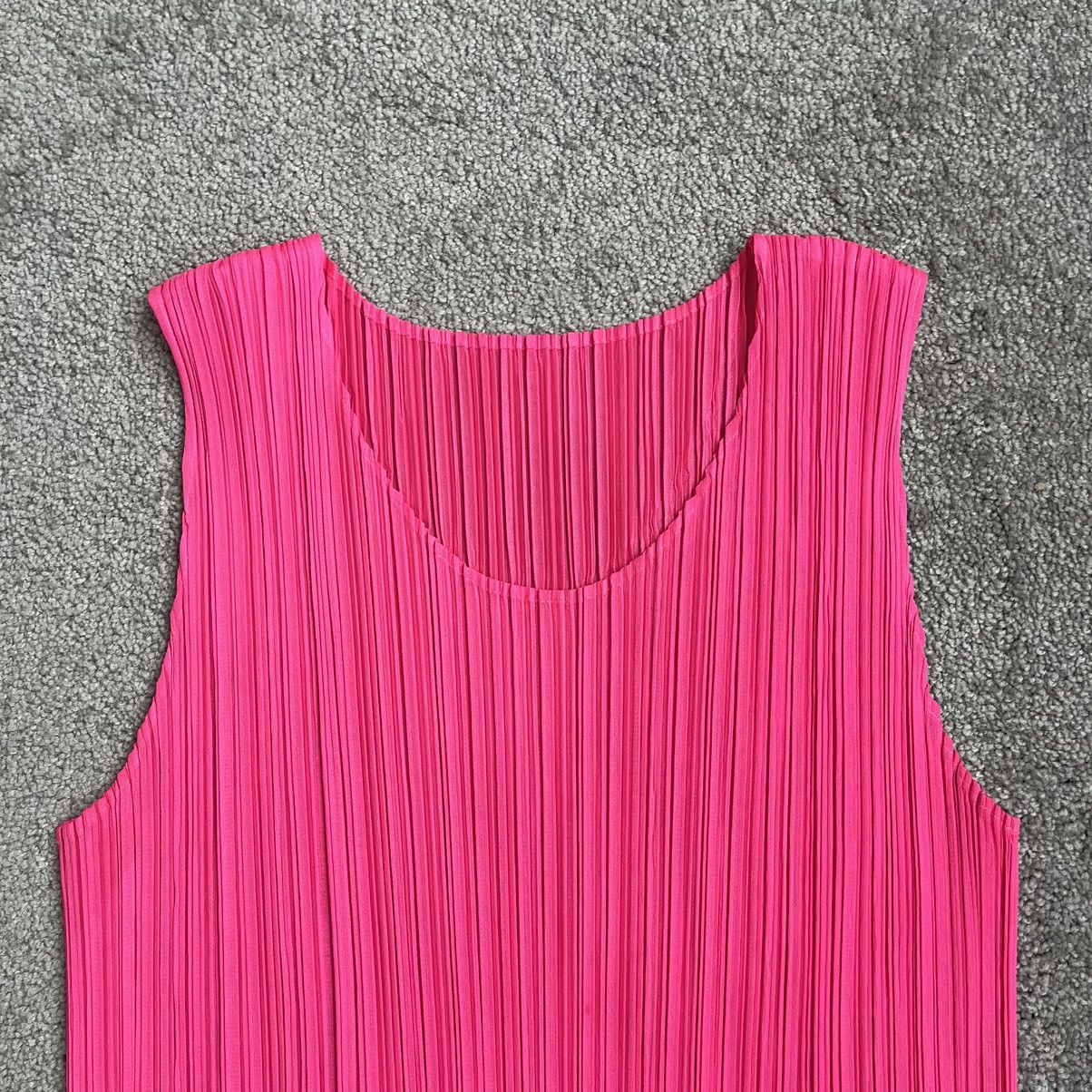 Pleats Please Issey Miyake [Send offer] ISSEY MIYAKE PLEATS PLEASE TANK TOP Size M / US 6-8 / IT 42-44 - 4 Thumbnail