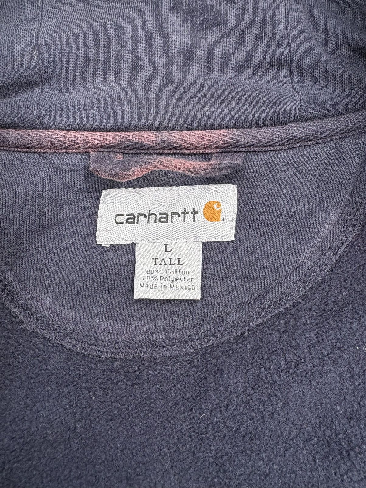 Carhartt Carhartt Zip Up Hoodie Sun-Faded Size US L / EU 52-54 / 3 - 12 Thumbnail