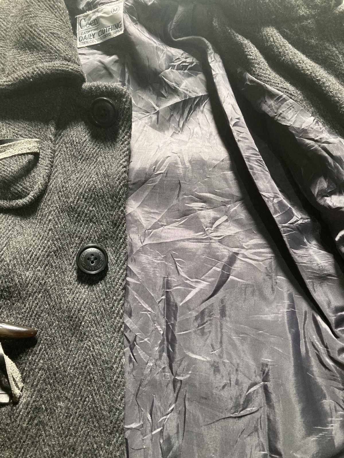 Japanese Brand × Vintage Vintage Coen Wool Duffle Coats Jacket Size US M / EU 48-50 / 2 - 4 Thumbnail