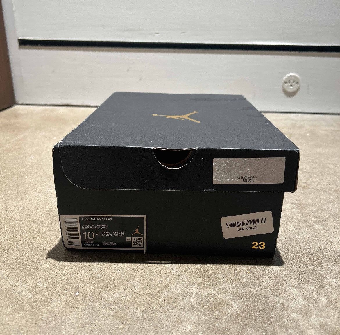 Nike Jordan 1 Low ‘Court Purple’ Size US 10.5 / EU 43-44 - 7 Thumbnail