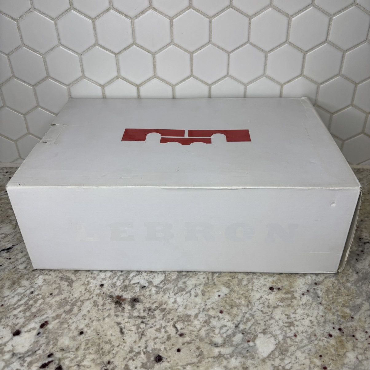 Nike Size 11.5 -Nike LeBron 9 Low USA Olympic WORN ONCE WITH BOX Size US 11.5 / EU 44-45 - 16 Thumbnail