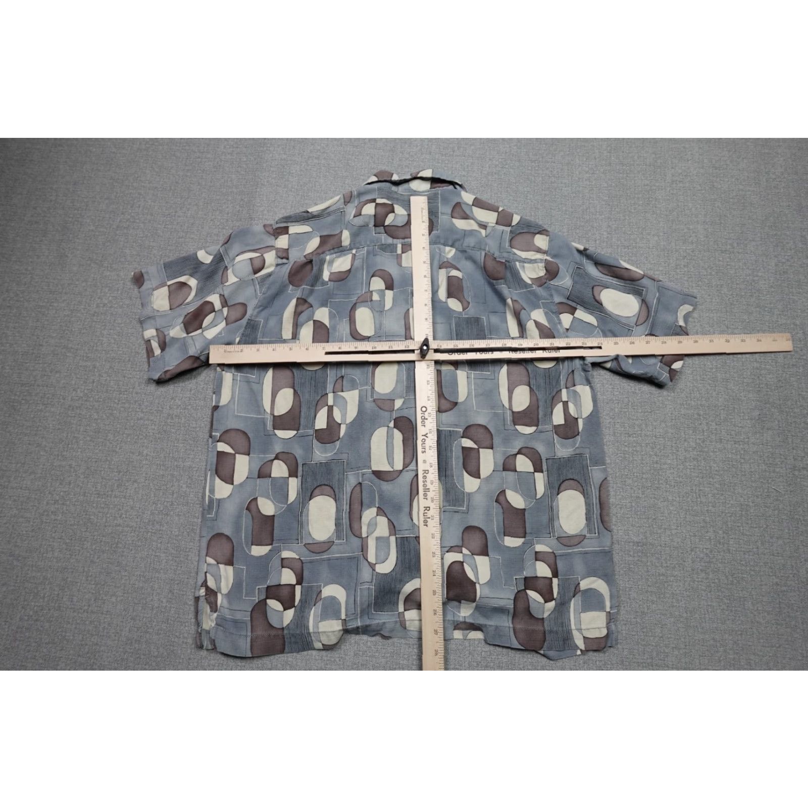 Tommy Bahama Tommy Bahama Shirt Men XL Blue Button-Up Short Sleeve Floral Silk Button-Front Size US XL / EU 56 / 4 - 5 Thumbnail