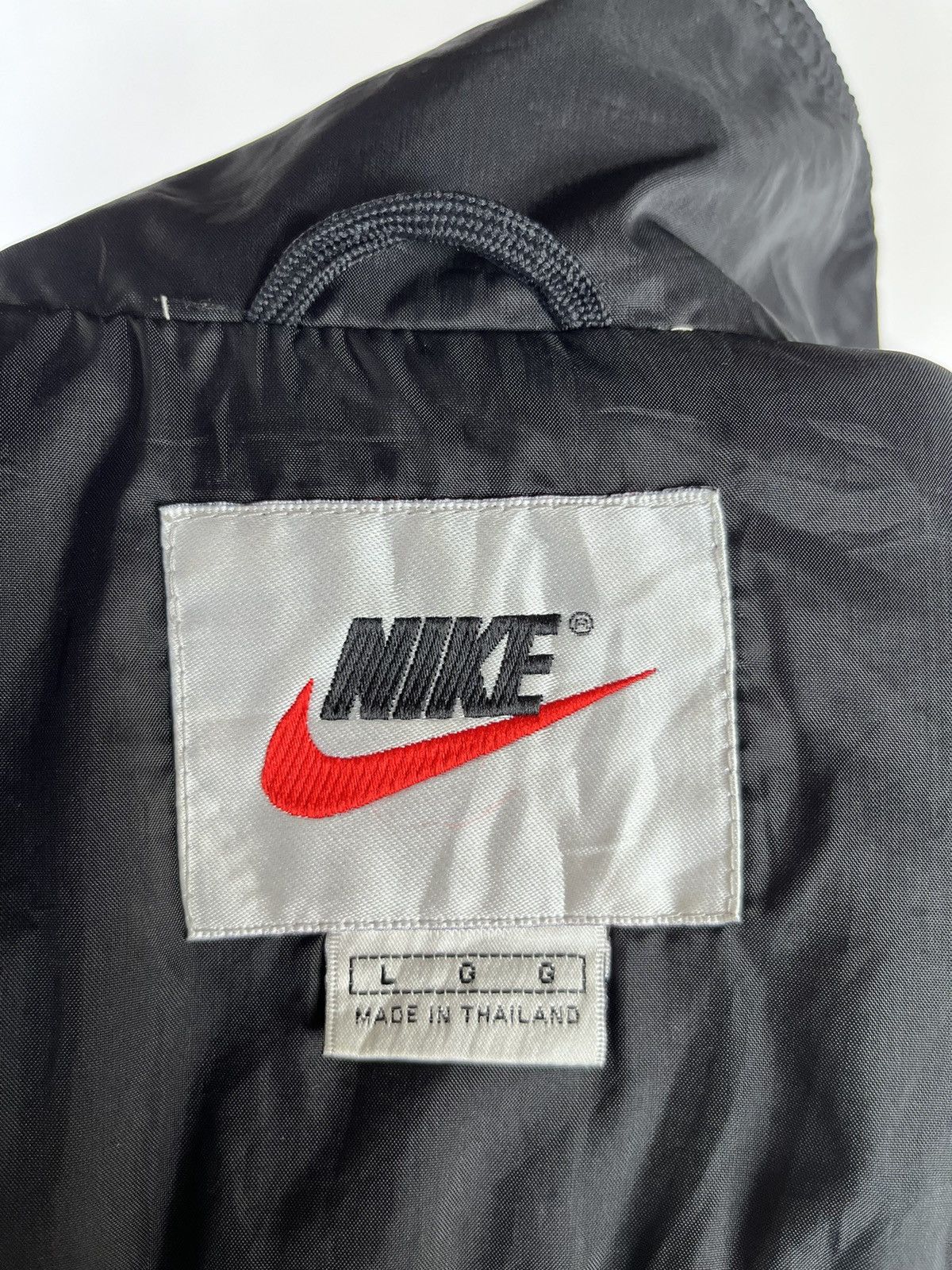 Nike Vintage 90s Nike Air Full Zip Windbreaker/Size L/Two Tones. Size US L / EU 52-54 / 3 - 10 Thumbnail