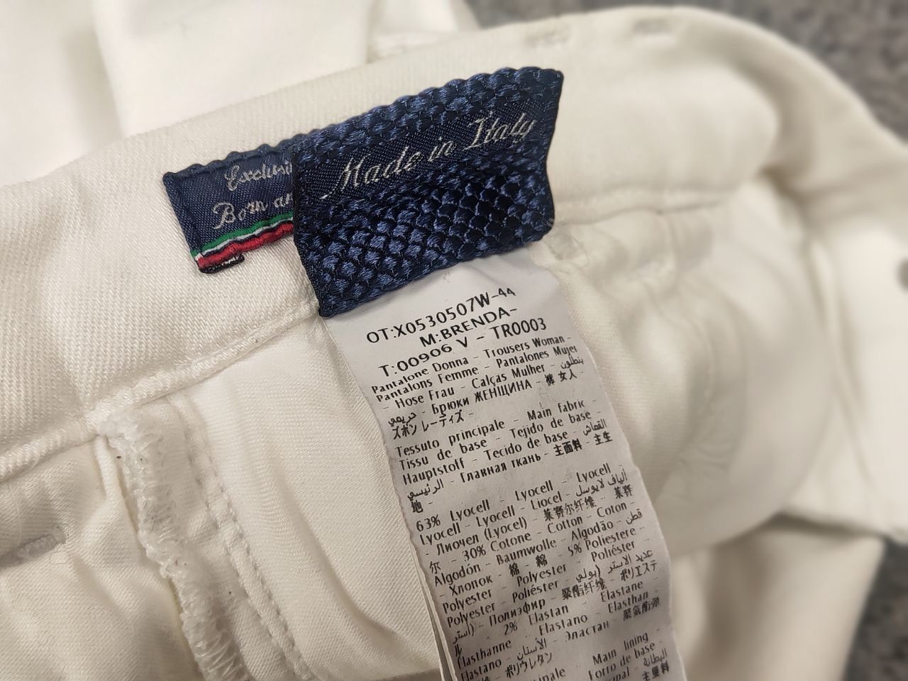 Jacob Cohen Jacob Cohen Italy Design Brenda Ankle White Trouser Pants Size 25" / US 0 / IT 36 - 16 Thumbnail