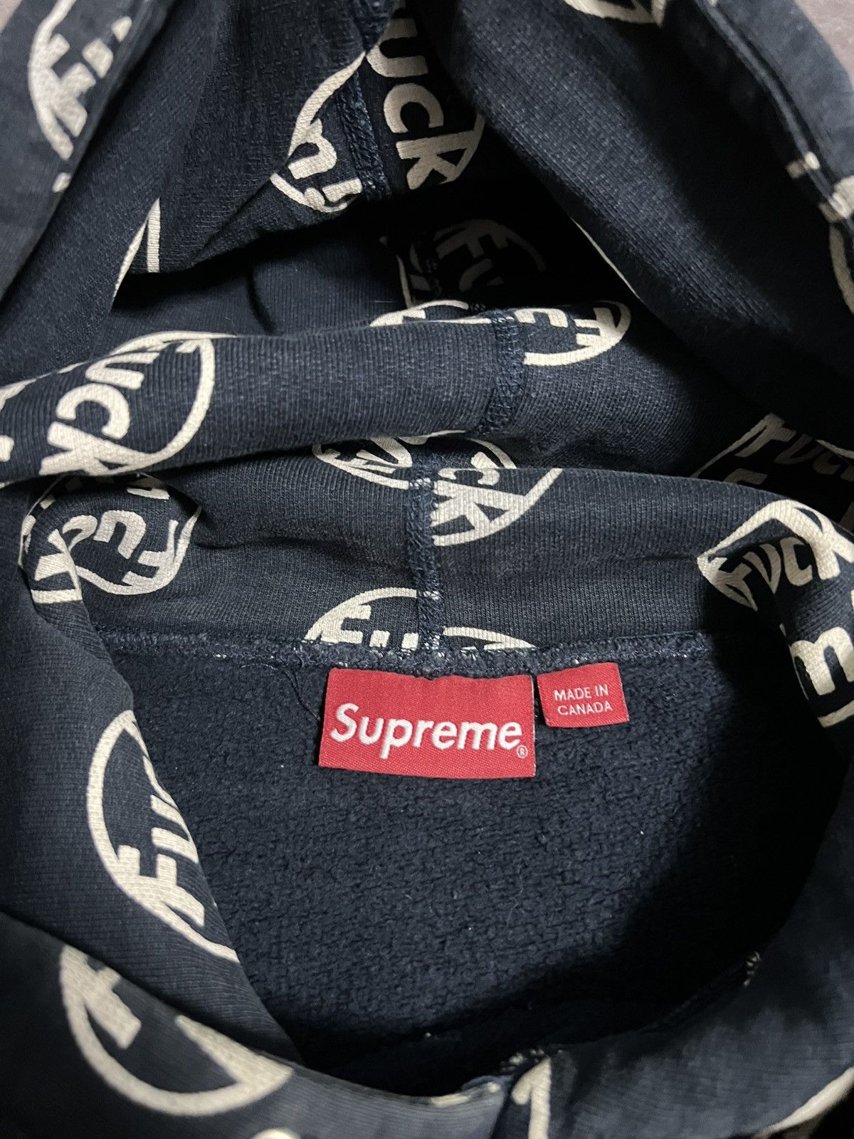 Supreme Supreme Fxck Em! Hoodie Fw14 Size US M / EU 48-50 / 2 - 4 Thumbnail