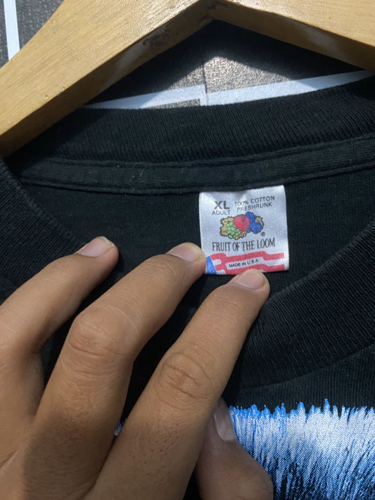 Fruit Of The Loom Vintage Trinity Products san marcos 1993 panther longsleeve Size US XL / EU 56 / 4 - 3 Thumbnail