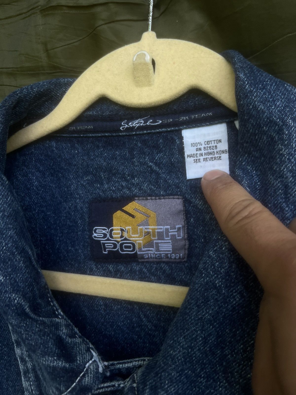 Southpole Y2K South Pole Denim Jacket Vintage Size US XL / EU 56 / 4 - 2 Thumbnail