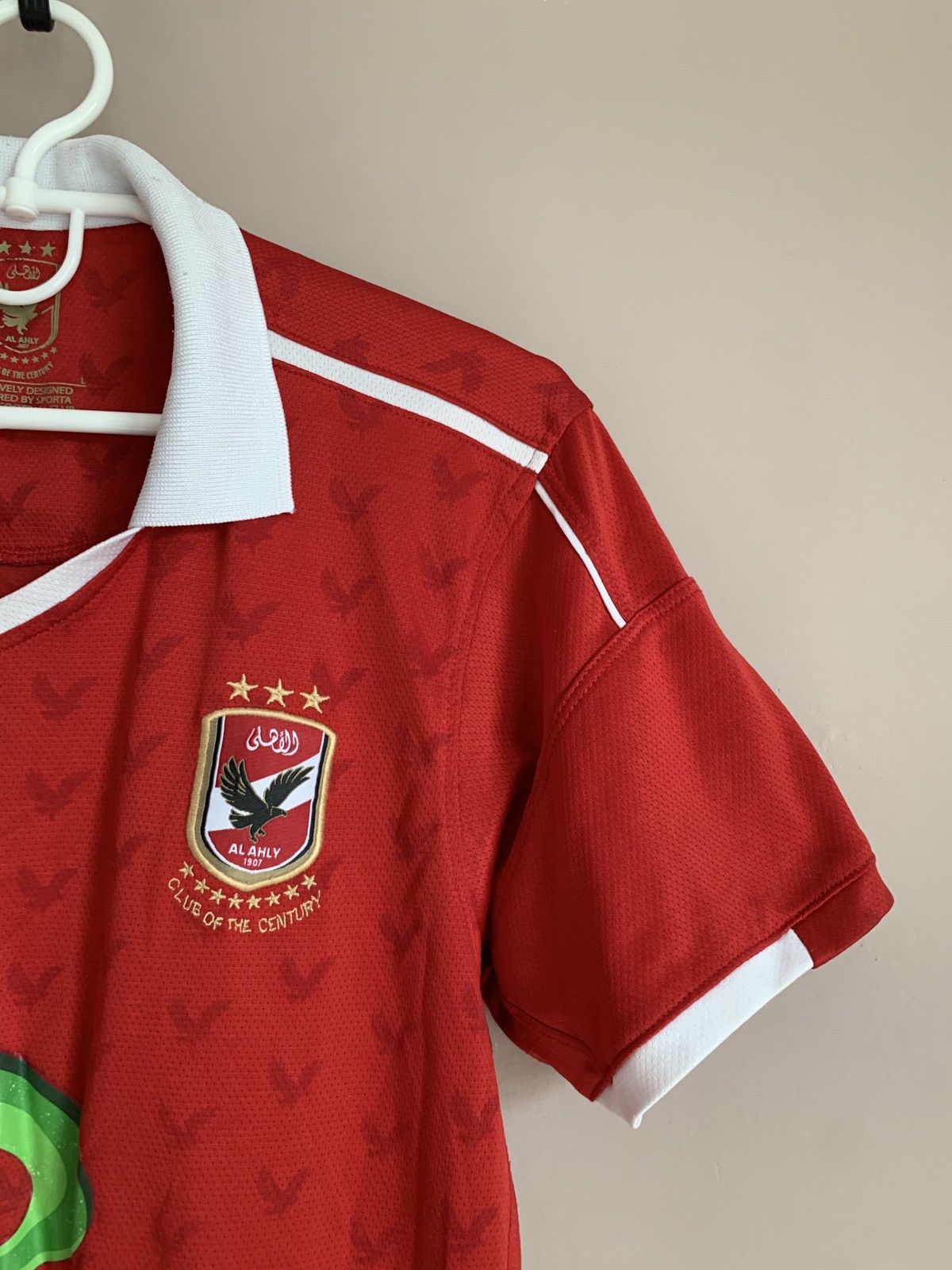 Other Al Ahly Home Football Shirt Soccer Jersey Size L Size US L / EU 52-54 / 3 - 4 Thumbnail