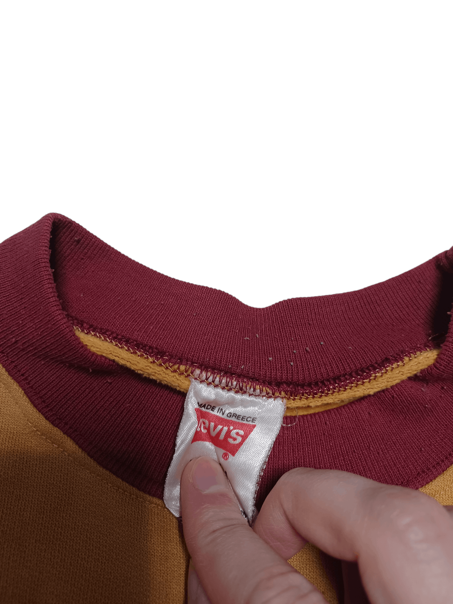 Levi's Vintage Clothing Vintage 90s Made in Greece Levis oversize sweatshirt Size US S / EU 44-46 / 1 - 3 Thumbnail