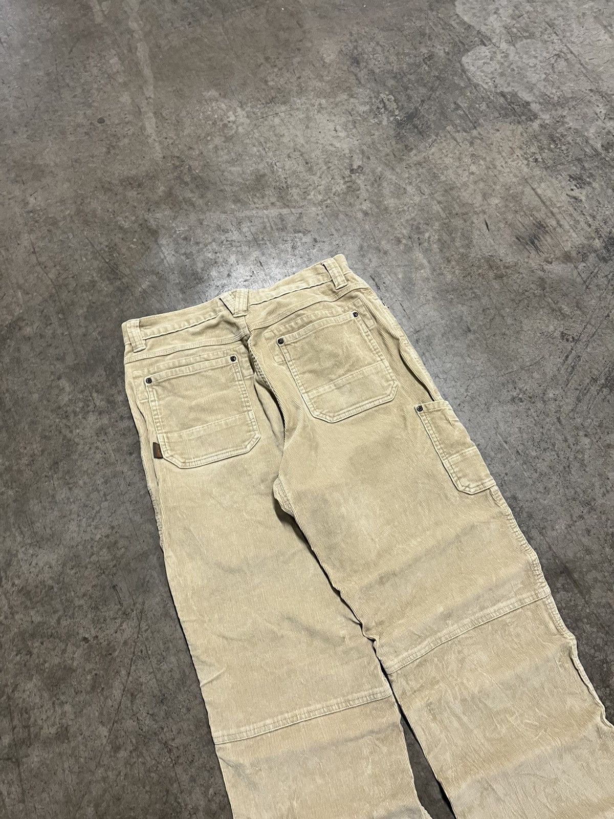 L.L. Bean × Vintage Corduroy cargo carpenter baggy fit LL bean pants skater hype Size US 32 / EU 48 - 3 Thumbnail